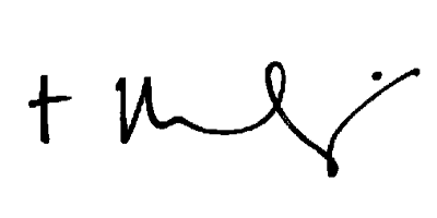 Ms A L Thambiayah Signature