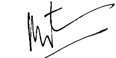 P A Jayatunga Signature